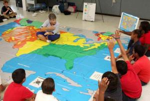 Mimoškolská akcia z geografie na tému Okresná akcia medzi učiteľmi geografie